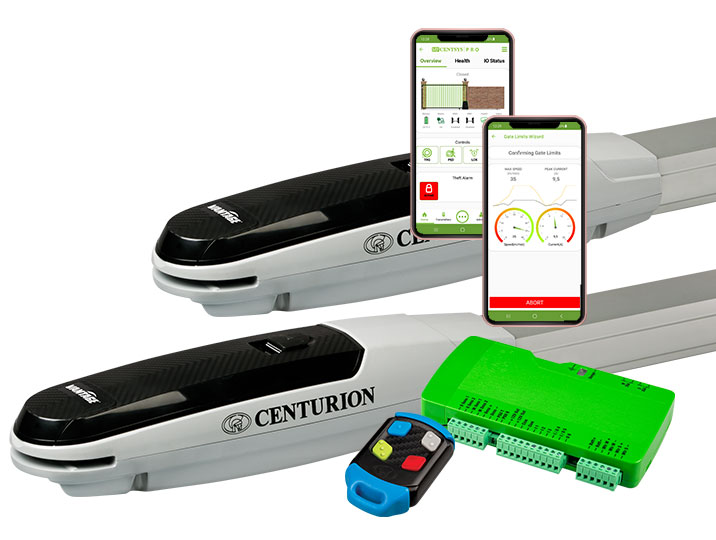 Centurion VANTAGE SMΔRT+ linear swing gate motor