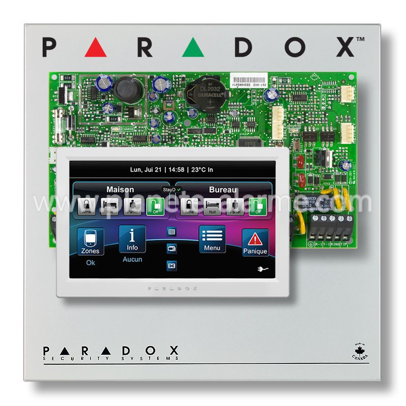 Paradox EVO192 alarm control panel