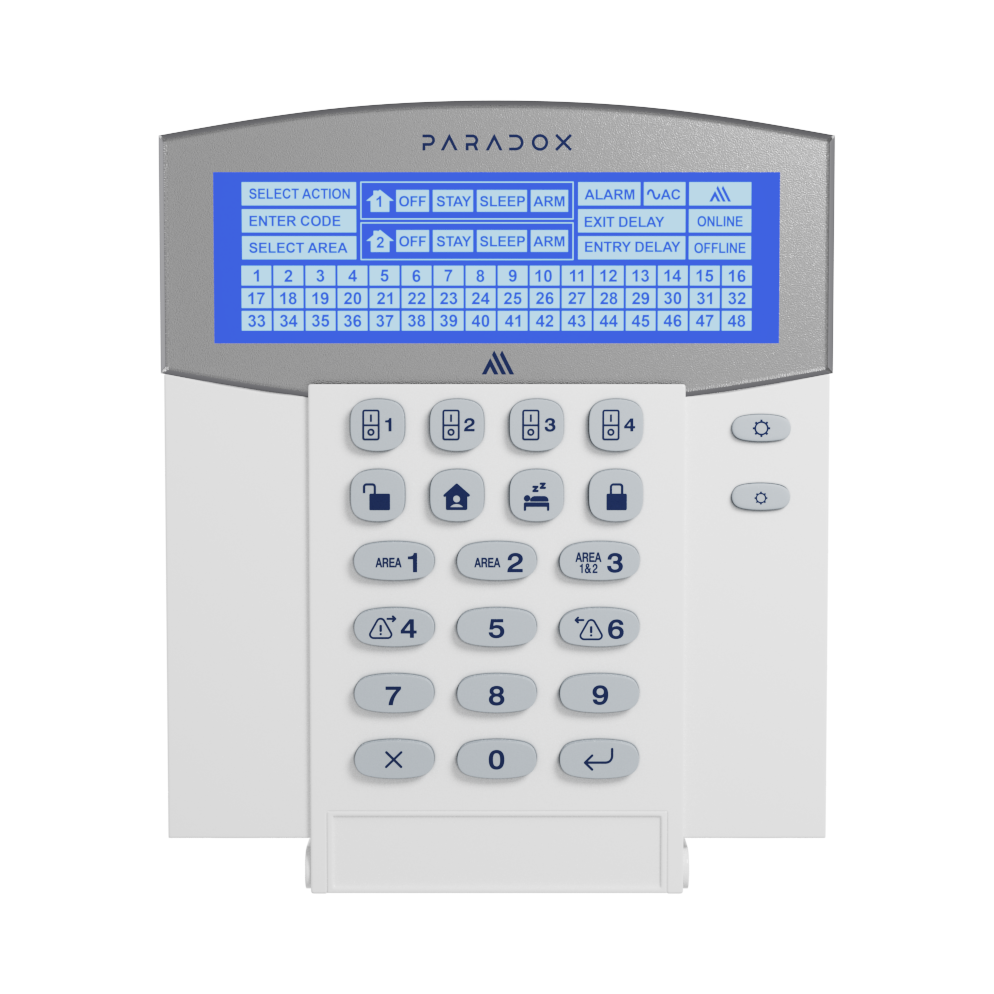 Paradox K38M wireless LCD keypad